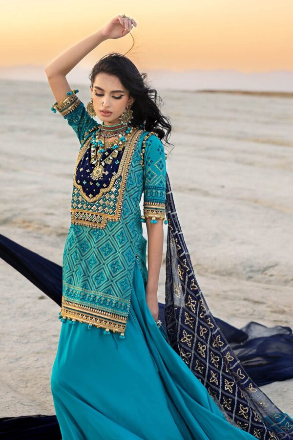 My Fashion Road Gul Ahmed Chunri Lawn Unstitched Collection 2025 | BM-52021