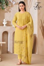 My Fashion Road T And M Designer Daina Designer Organdy Latest Suit | 755