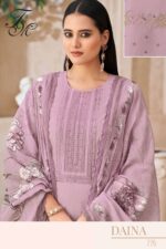 My Fashion Road T And M Designer Daina Designer Organdy Latest Suit | 775