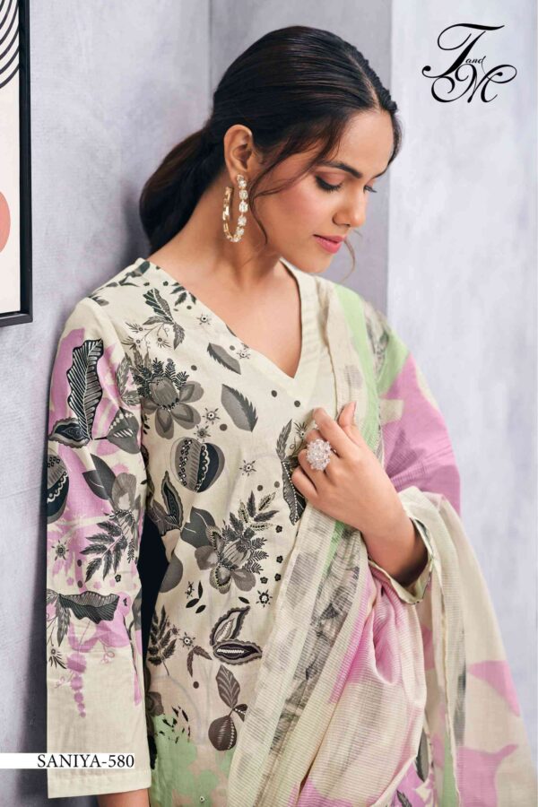 My Fashion Road T And M Designer Sanya Exclusive Pure Cotton Suit | 580