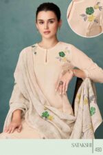 My Fashion Road T And M Designer Satakshi Excusive Designer Linen Suit | 480