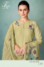My Fashion Road T And M Designer Satakshi Excusive Designer Linen Suit | 491