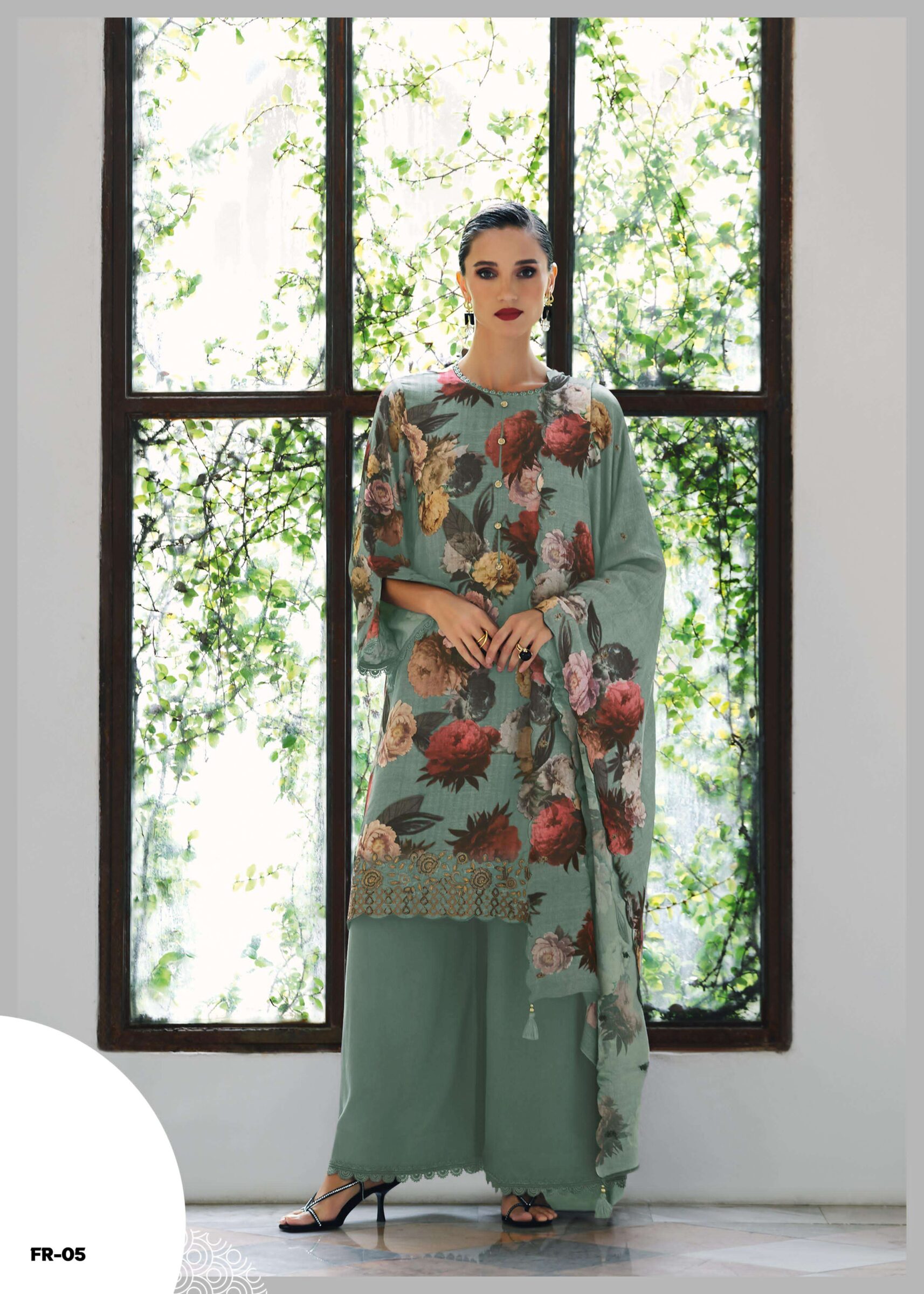My Fashion Road Varsha Florage Designer Print Muslin Suit | FR-05 My Fashion Road Varsha Florage Designer Print Muslin Suit | FR-05