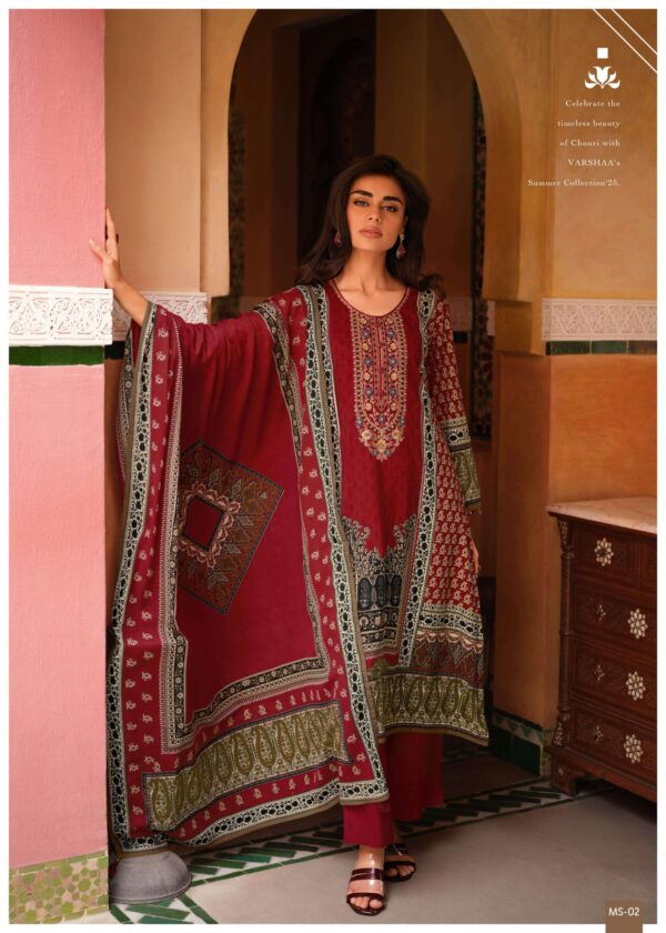 My Fashion Road Varsha Misha Designer Stylish cotton Suit | MS – 02