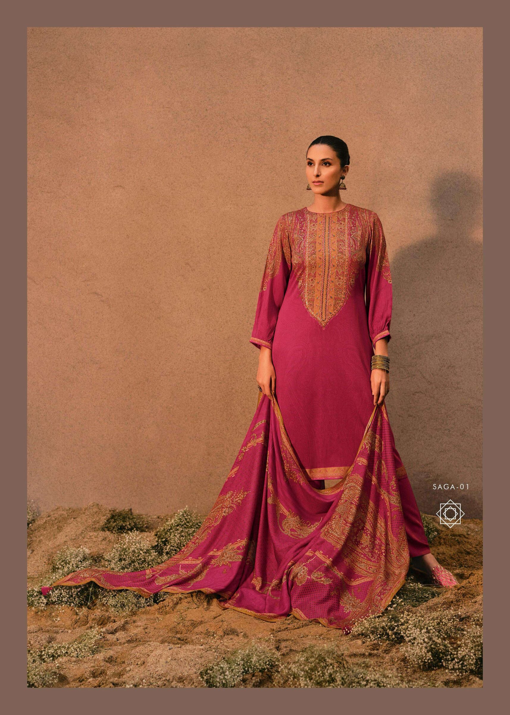 My Fashion Road Varsha Saga Exclusive Designer Muslin Unstitched Suit | SAGA-01 My Fashion Road Varsha Saga Exclusive Designer Muslin Unstitched Suit | SAGA-01