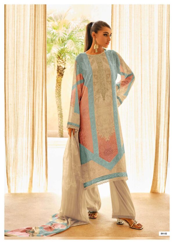 My Fashion Road Varsha Sahira Digital Printed Cotton Ladies Summer Dress | SH-02