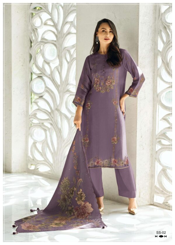 My Fashion Road Varsha Shirish Designer Muslin Suit 2025 | SS-02