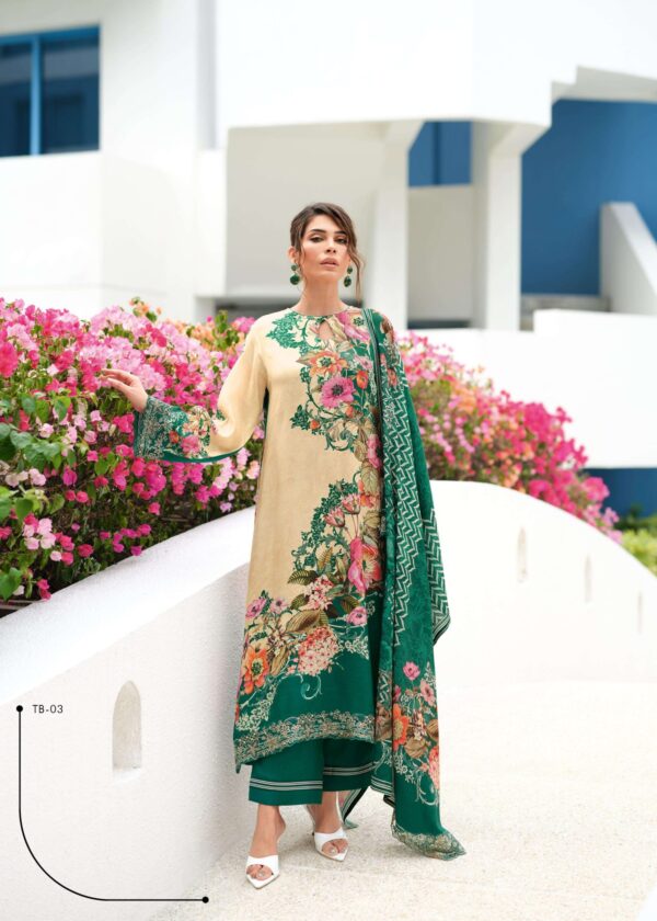 My Fashion Road Varsha Tabeer Designer Digital Print Exclusive Muslin Suit | TB-03