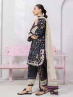 My Fashion Road Qalamkar QPrints Embroidered Lawn Collection 2025 | EM-09B My Fashion Road Qalamkar QPrints Embroidered Lawn Collection 2025 | EM-09B