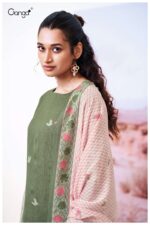 My Fashion Road Ganga Fashion Abeeha Fancy Bemberg Cotton Suit | S3415-C