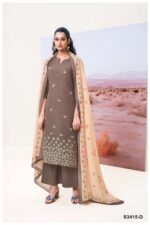 My Fashion Road Ganga Fashion Abeeha Fancy Bemberg Cotton Suit | S3415-D