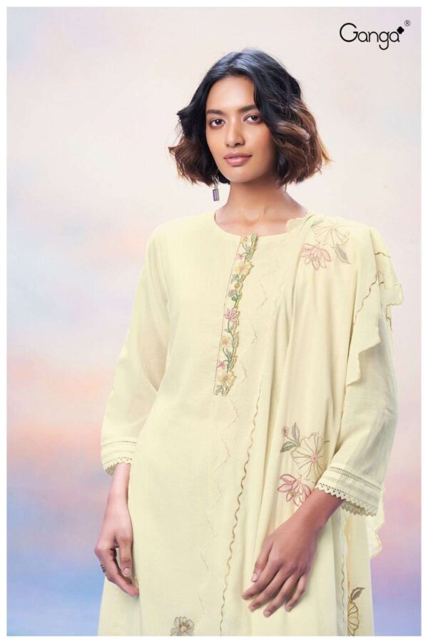 My Fashion Road Ganga Fashion Anwita Premium Designs Fancy Handwork Suit | S2599-B