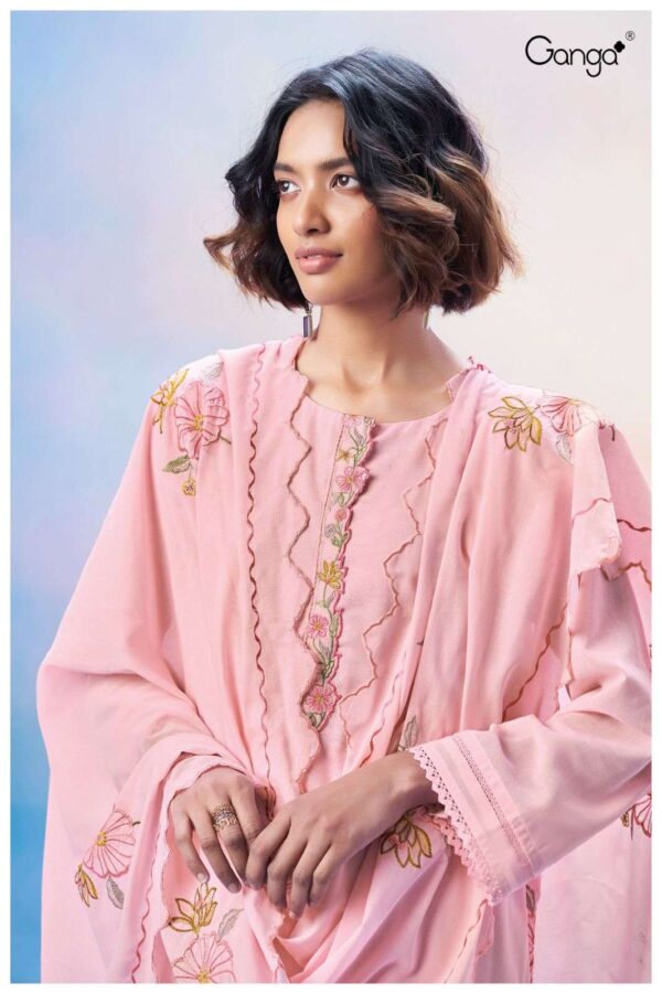 My Fashion Road Ganga Fashion Anwita Premium Designs Fancy Handwork Suit | S2599-C