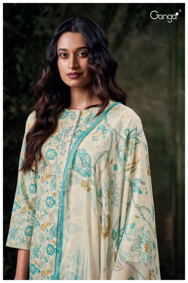 My Fashion Road Ganga Fashion Bhaviya Printed Premium Cotton Designs Suit | S3522-A
