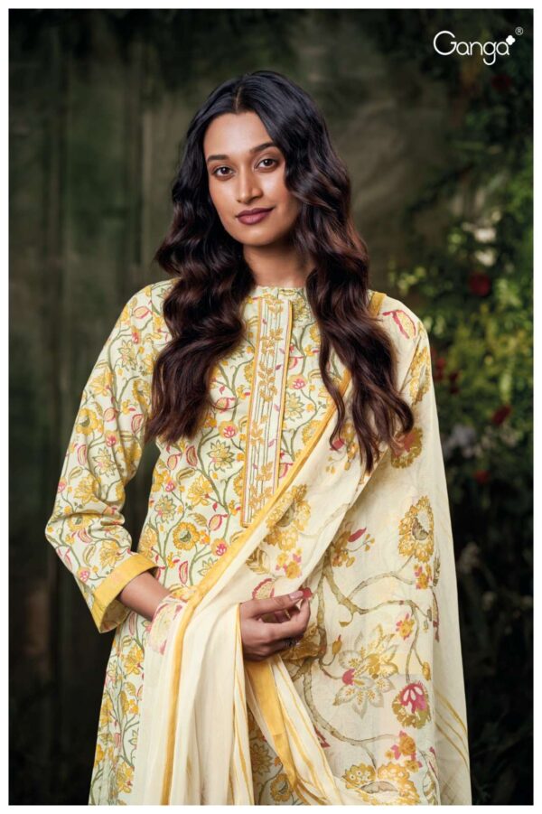 My Fashion Road Ganga Fashion Bhaviya Printed Premium Cotton Designs Suit | S3522-C