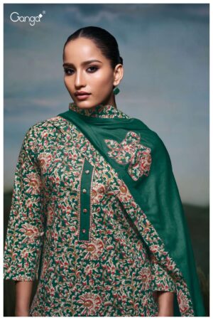 My Fashion Road Ganga Fashion Lamar Fancy Stylish Branded Suit | S3459-A