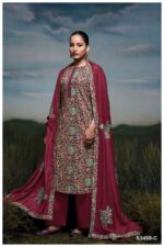 My Fashion Road Ganga Fashion Lamar Fancy Stylish Branded Suit | S3459-C