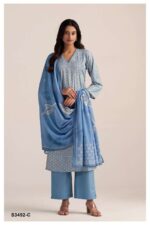 My Fashion Road Ganga Fashion Lennon Summer Collection Printed Cotton Dress | S3492-C My Fashion Road Ganga Fashion Lennon Summer Collection Printed Cotton Dress | S3492-C