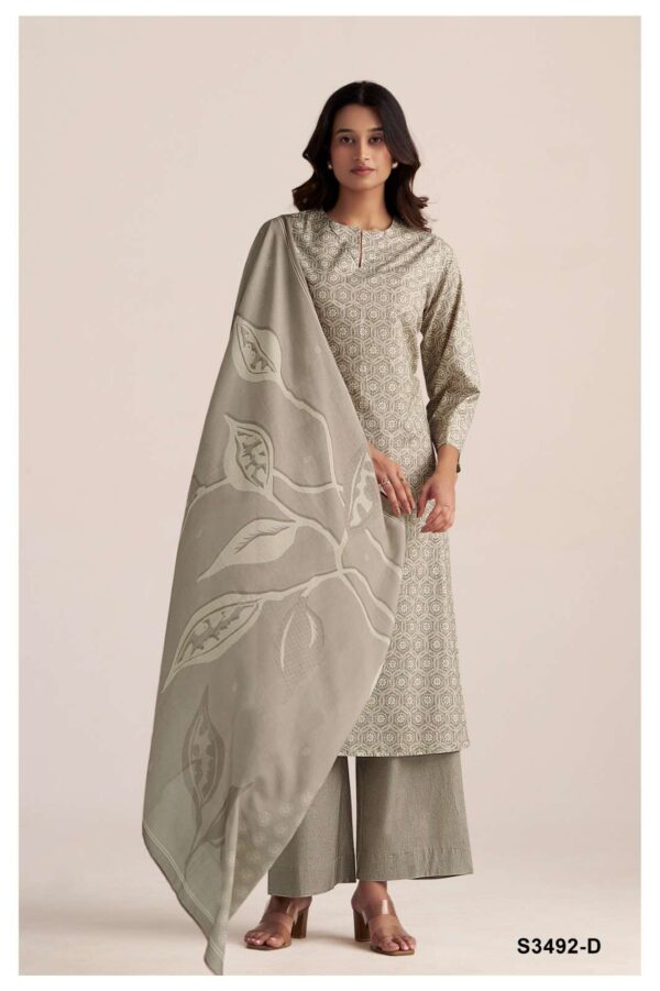My Fashion Road Ganga Fashion Lennon Summer Collection Printed Cotton Dress | S3492-D
