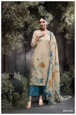 My Fashion Road Ganga Fashion Nimrit Stylish Cotton Salwar Suit | S3472-B