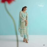 My Fashion Road Kimora Sohni Gorgeous Pure Lawn Fancy Salwar Suit | 261