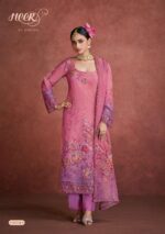 My Fashion Road Kimora Heer Rabia Fancy Digital printed Muslin Suit | 9594