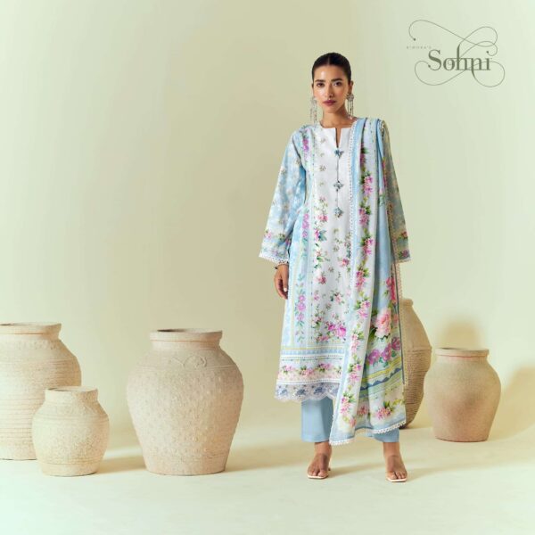 My Fashion Road Kimora Sohni Rose Designer Stylish Cotton Dress | 223