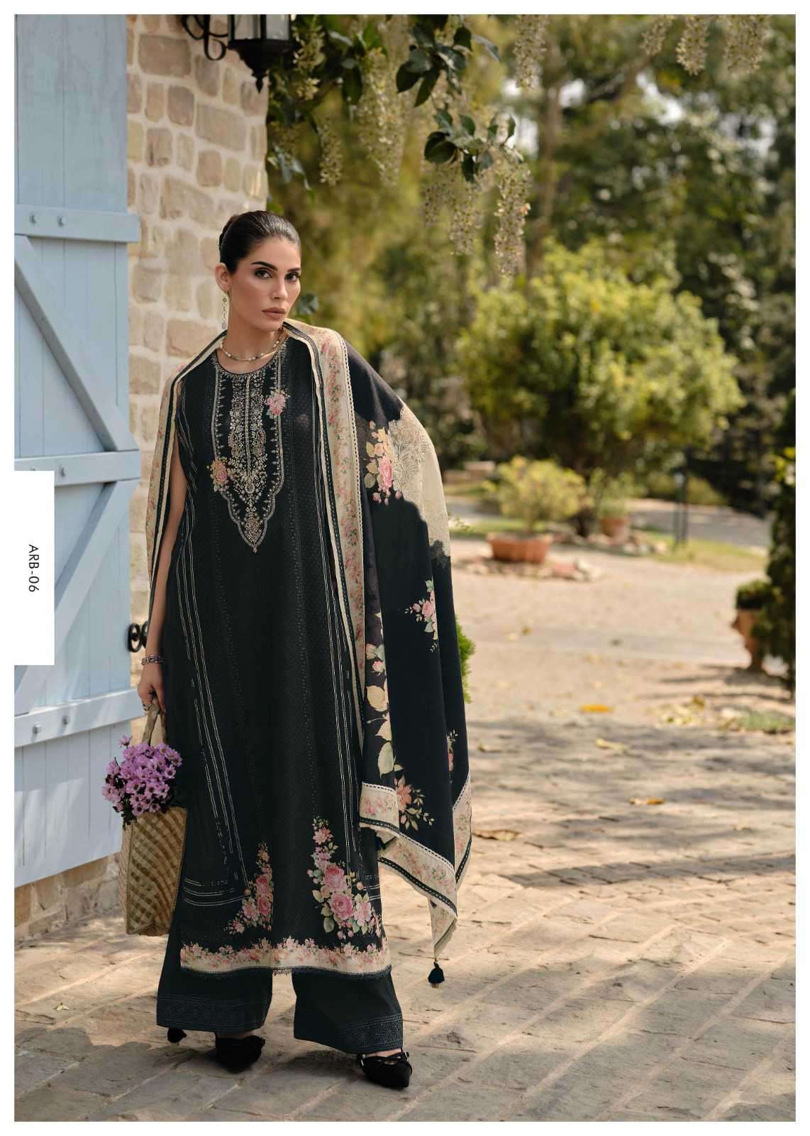 My Fashion Road Varsha A Royal Bouquet Digital Style Cotton Premium Designs Suit | ARB-06 My Fashion Road Varsha A Royal Bouquet Digital Style Cotton Premium Designs Suit | ARB-06