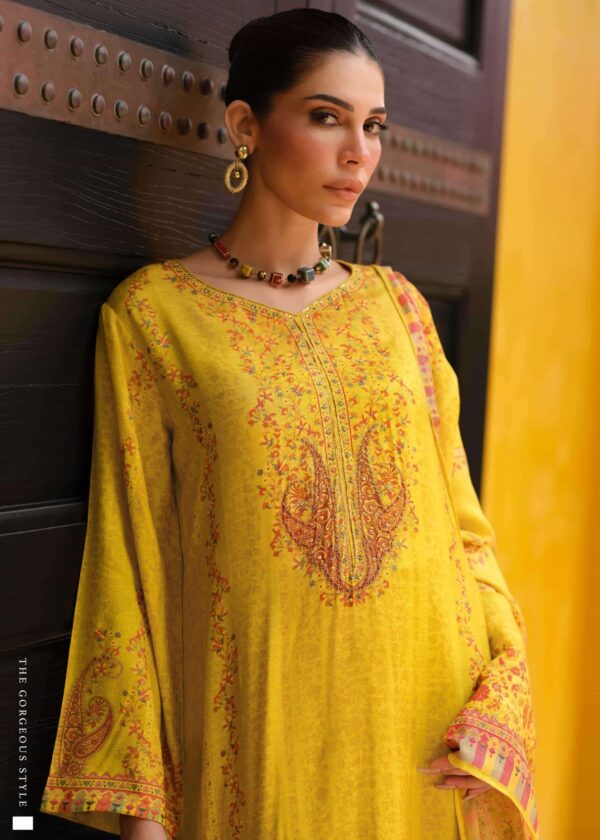My Fashion Road Varsha Zia Digital Printed Russian Silk Unstitched Suit | ZIA-03