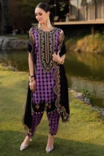My Fashion Road Charizma Qara Festive Lawn Unstitched Collection 2025 | CQ5-03