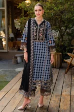 My Fashion Road Charizma Qara Festive Lawn Unstitched Collection 2025 | CQ5-06