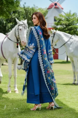 My Fashion Road Elaf Luxury Lawn Vol 2 Latest Unstitched Collection 2025 | ELH-2A