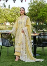 My Fashion Road Elaf Luxury Lawn Vol 2 Latest Unstitched Collection 2025 | ELH-4B