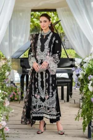 My Fashion Road Elaf Luxury Lawn Vol 2 Latest Unstitched Collection 2025 | ELH-6A