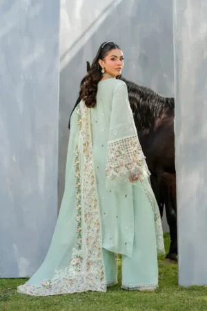 My Fashion Road Elaf Luxury Lawn Vol 2 Latest Unstitched Collection 2025 | ELH-4B