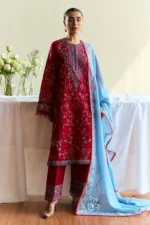My Fashion Road Coco Eid Edit by Zara Shahjahan Unstitched Lawn 2025 | Opal-D1