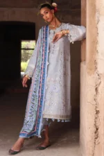 My Fashion Road Elan Luxury Unstitched Lawn Collection 2025 | EL25-01 B
