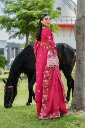 My Fashion Road Elaf Luxury Lawn Vol 2 Latest Unstitched Collection 2025 | ELH-6B