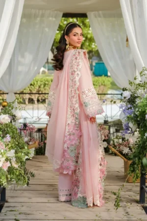 My Fashion Road Elaf Luxury Lawn Vol 2 Latest Unstitched Collection 2025 | ELH-1B