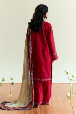 My Fashion Road Coco Eid Edit by Zara Shahjahan Unstitched Lawn 2025 | Alba-D8