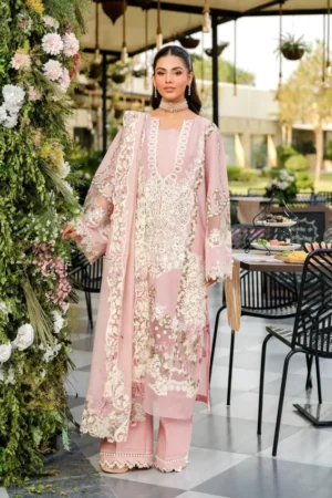 My Fashion Road Elaf Luxury Lawn Vol 2 Latest Unstitched Collection 2025 | ELH-3B