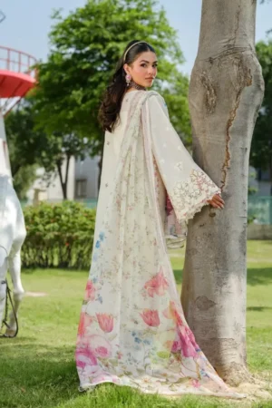 My Fashion Road Elaf Luxury Lawn Vol 2 Latest Unstitched Collection 2025 | ELH-7A