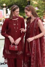 My Fashion Road Noor Eid Luxe by Saadia Aasad Chikankari Collection 2025 | D1