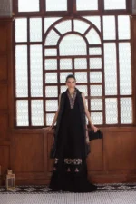 My Fashion Road Noor Eid Luxury Schiffli Laserkari by Saadia Asad Collection 2025 | D7 My Fashion Road Noor Eid Luxury Schiffli Laserkari by Saadia Asad Collection 2025 | D7