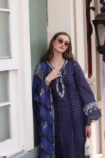 My Fashion Road Noor Eid Luxe by Saadia Aasad Chikankari Collection 2025 | D7