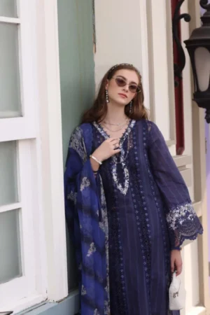 My Fashion Road Noor Eid Luxe by Saadia Aasad Chikankari Collection 2025 | D7
