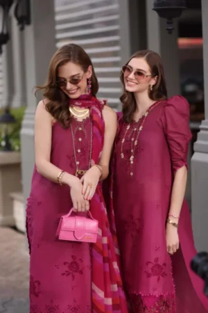 My Fashion Road Noor Eid Luxe by Saadia Aasad Chikankari Collection 2025 | D9