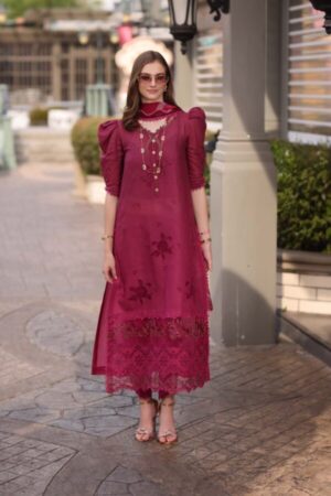 My Fashion Road Noor Eid Luxe by Saadia Aasad Chikankari Collection 2025 | D9