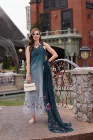 My Fashion Road Noor Eid Luxe by Saadia Aasad Chikankari Collection 2025 | D10