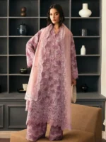 My Fashion Road Afrozeh Daybreak Embroidered Lawn Summer Collection 2025 | RAIN WARMED